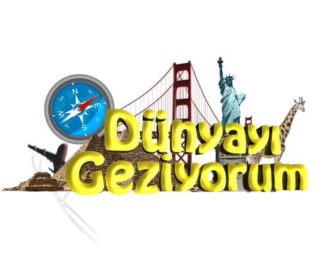 dünyayı geziyorum